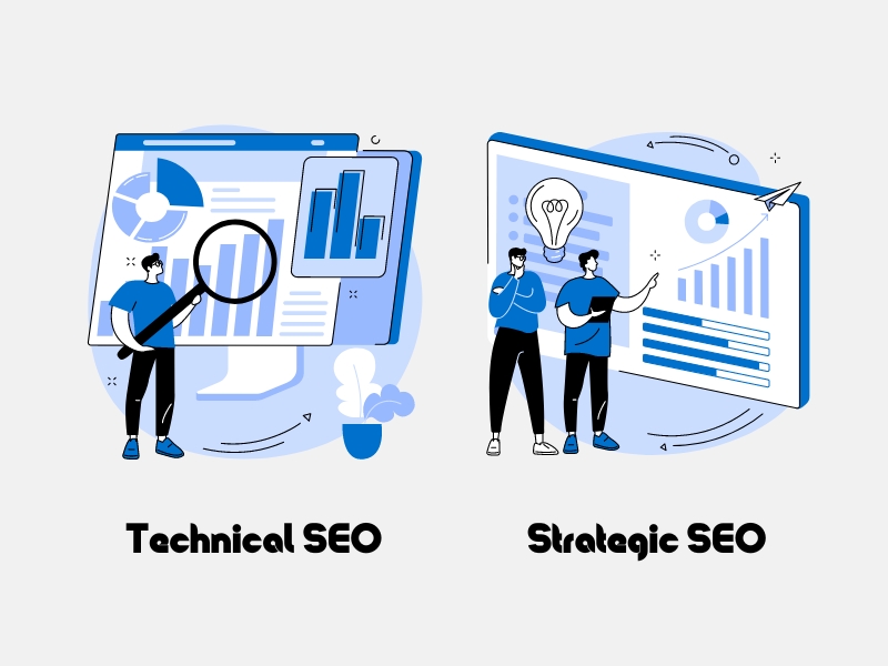 Technical SEO and Strategic SEO