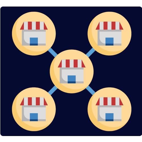 Medical Franchise Locations Icon