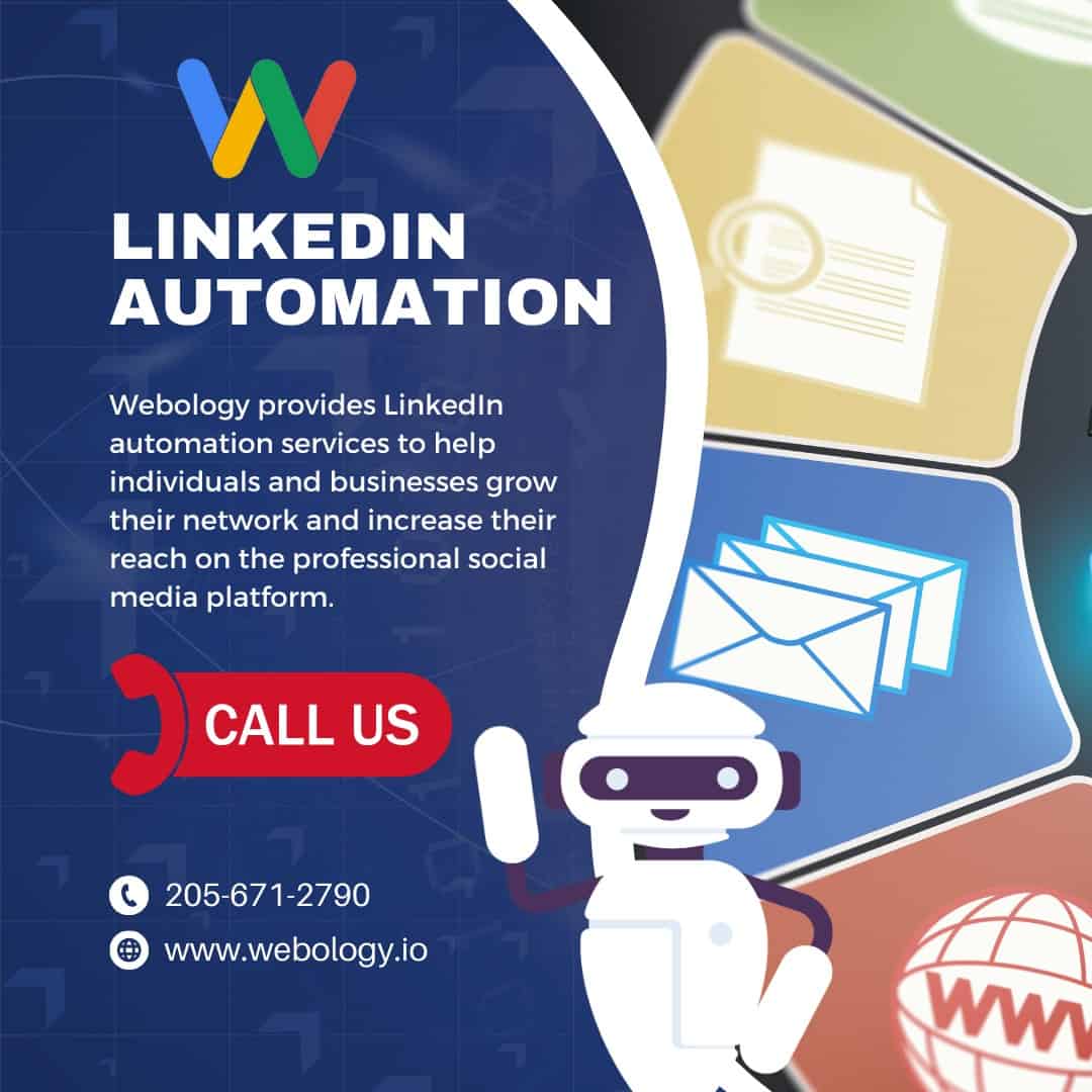 Unlock the potential of LinkedIn Automation by Webology! Reach 2,000 sales prospects monthly.