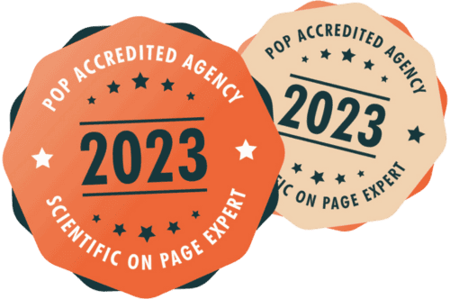 POP Accredited Agency - 2023 - Scientific On Page Expert