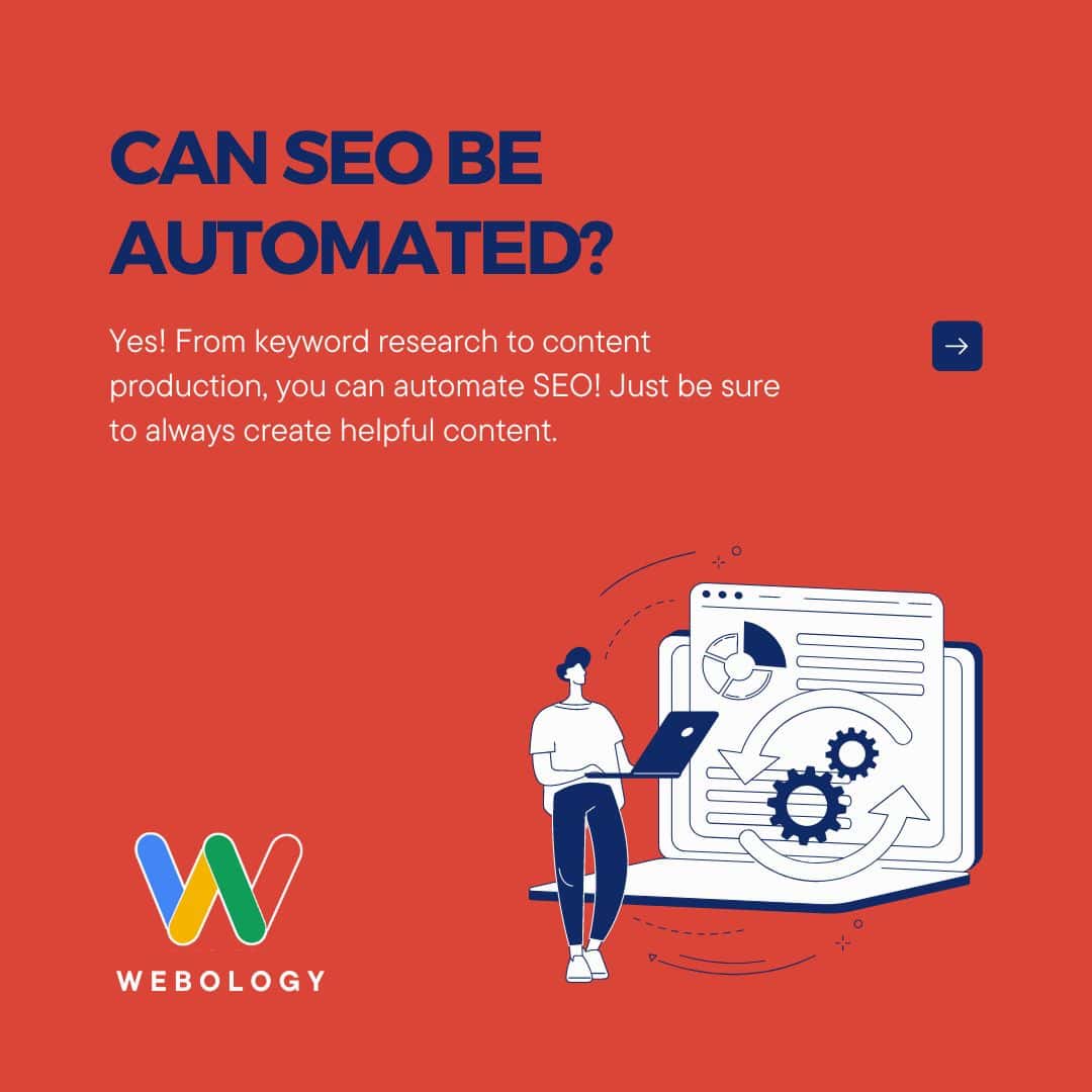 Can SEO by automated?