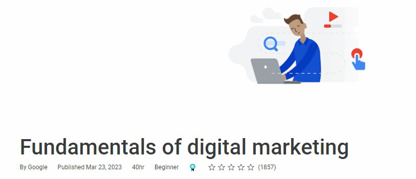 fundamentals of digital marketing by Google 