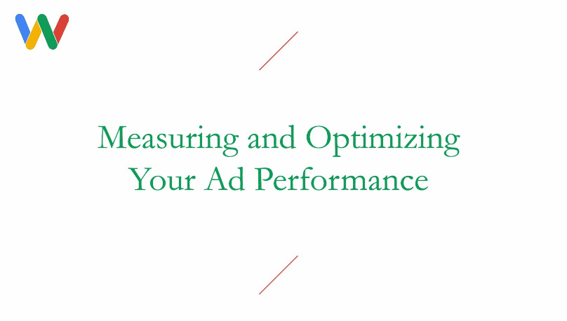 measuring and optimizing your ad performance