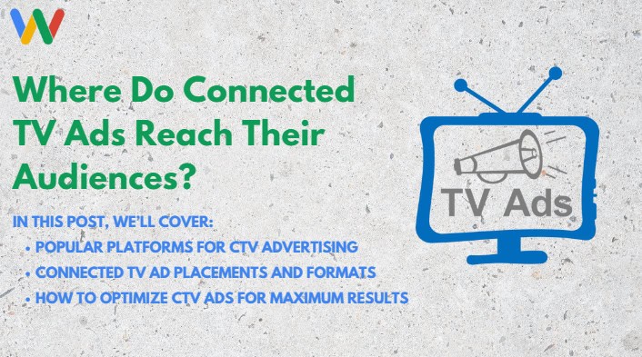 where do connected tv ads reach their audiences
