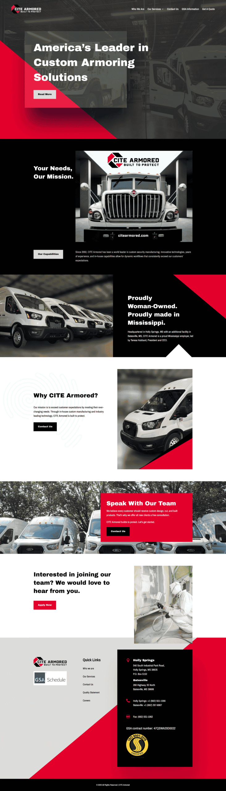 1Kreative website example